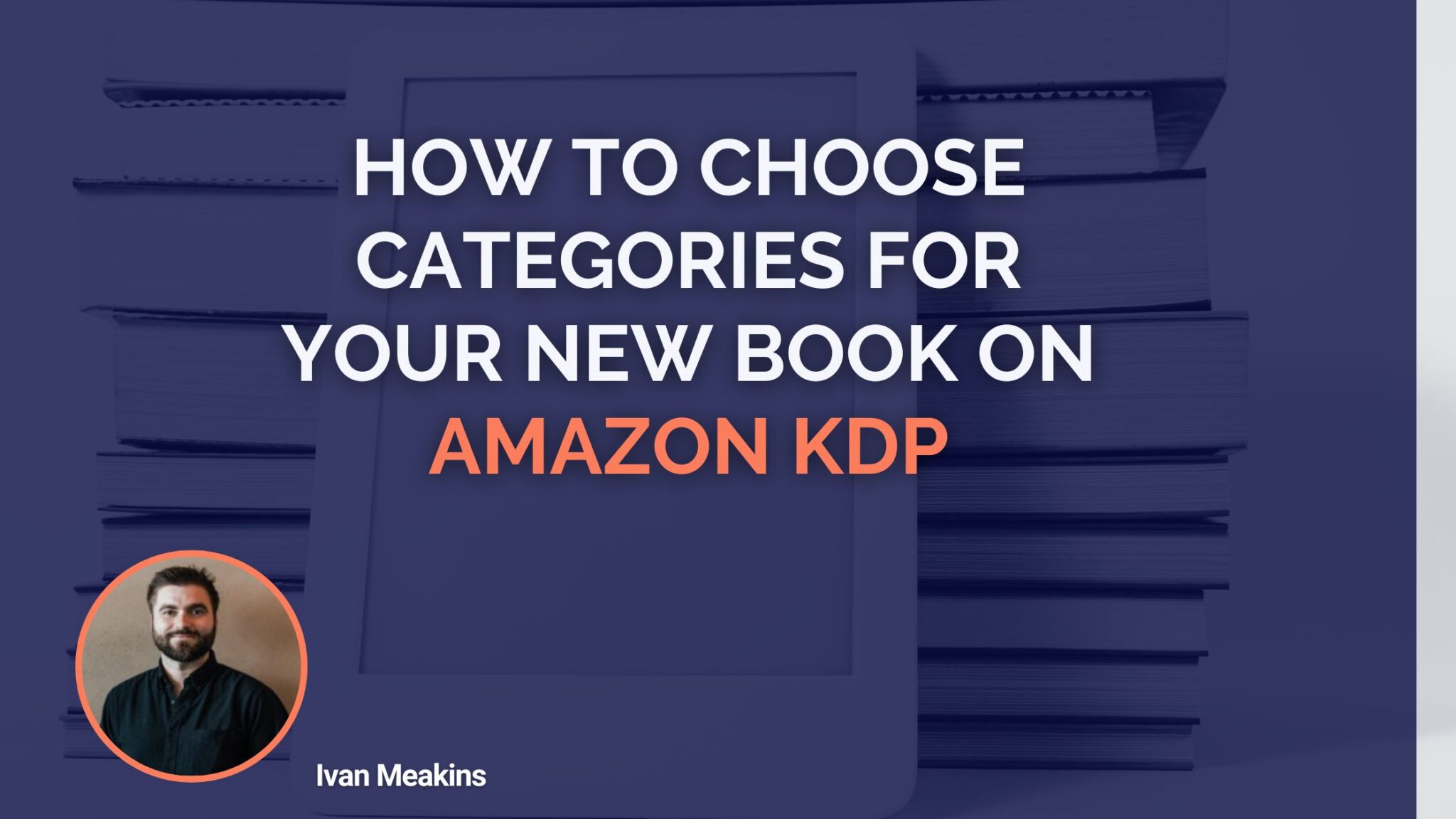 How To Choose Categories For Your New Book On Amazon KDP